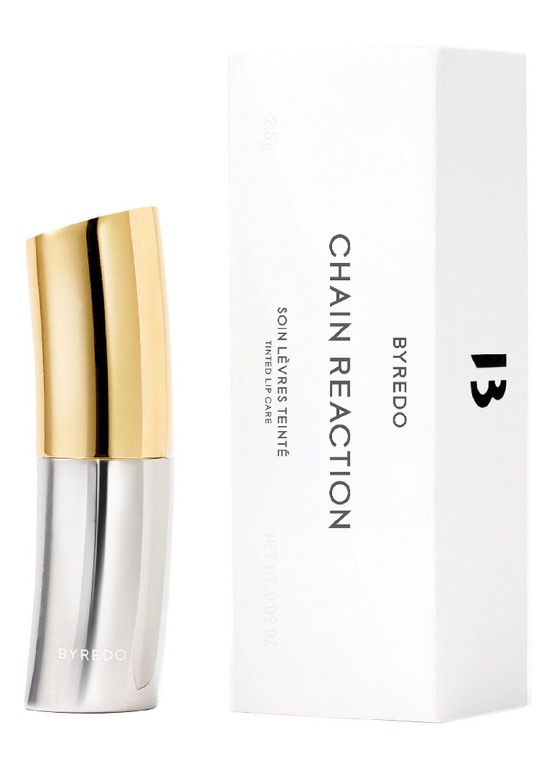 Byredo Tinted Lip Care - lipbalsem - detail 2 chain reaction