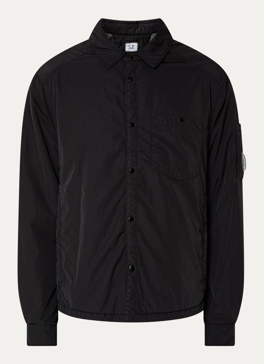 C.P. Company Jack met steekzakken - voorkant 2 zwart