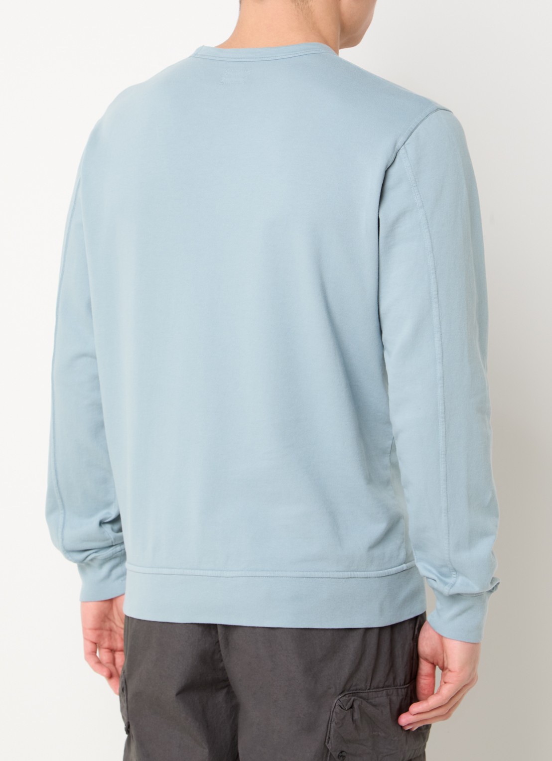 C.P. Company Sweater met logo - achterkant 3 blauw