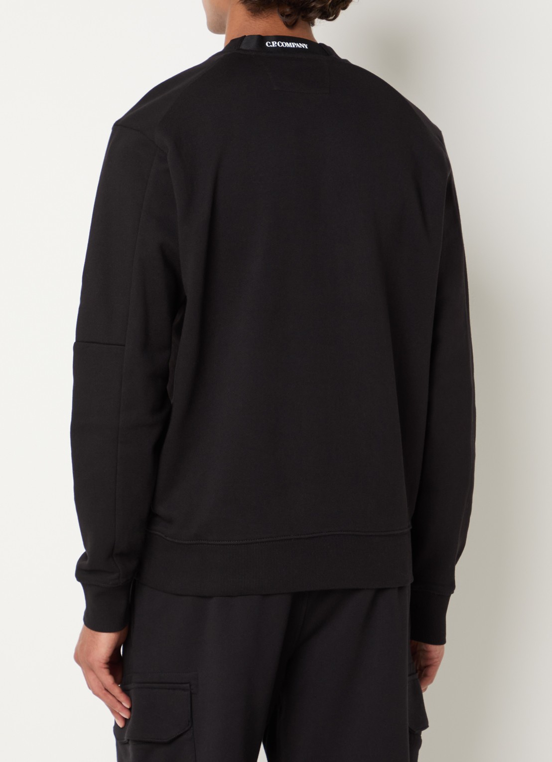 C.P. Company Sweater met logo - achterkant 2 zwart