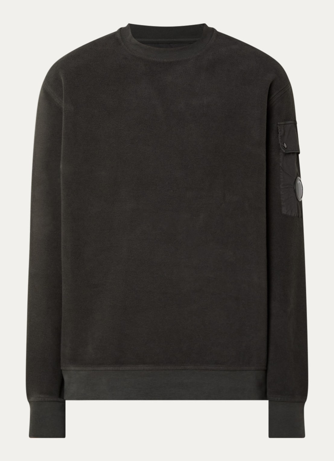 C.P. Company Sweater met logo - voorkant 3 bronsgroen