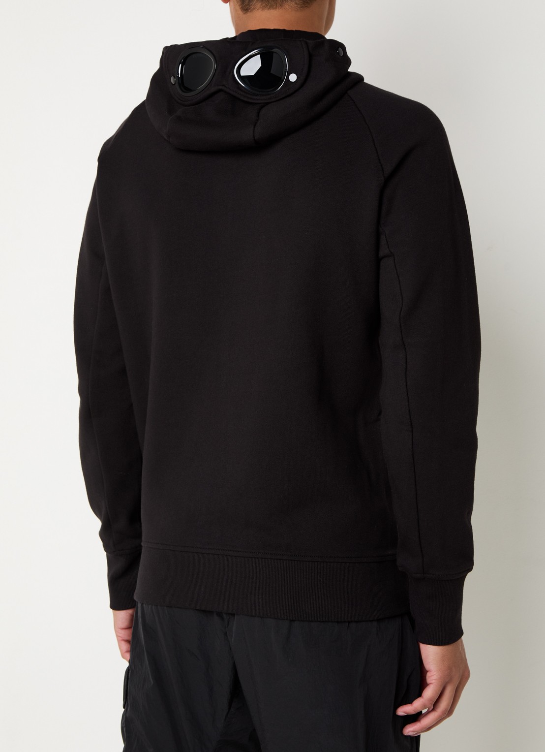 C.P. Company Sweatvest met ritszakken - achterkant zwart