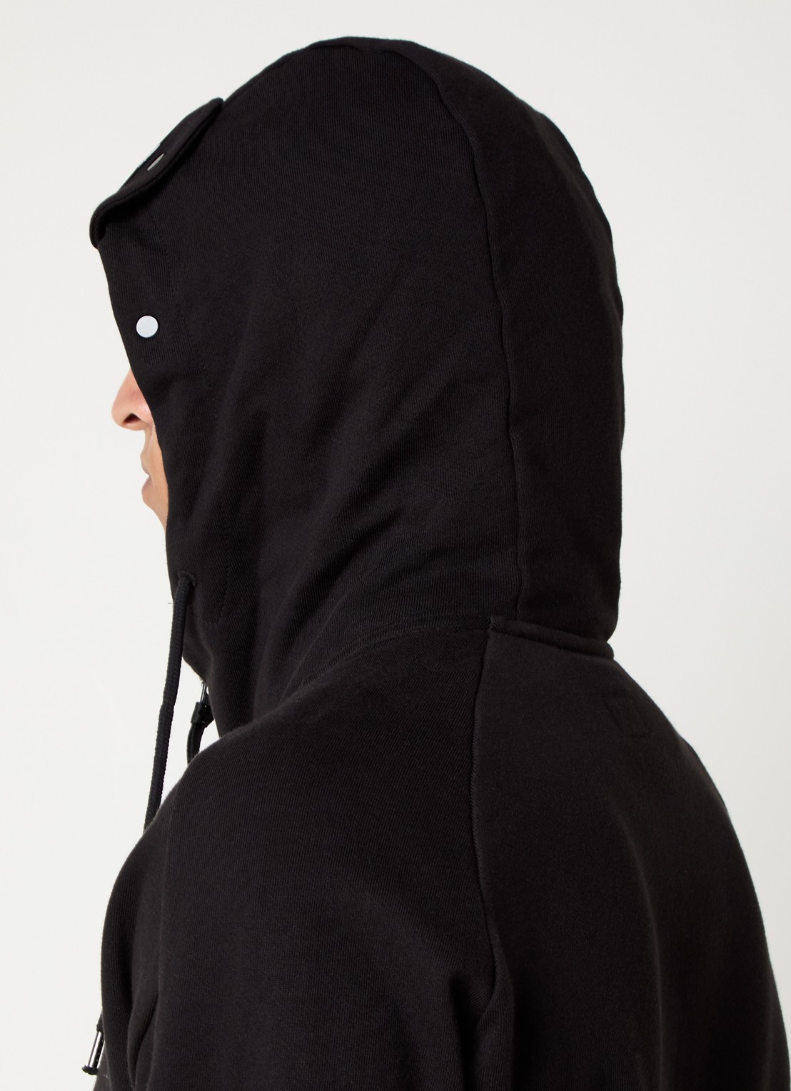 C.P. Company Sweatvest met ritszakken - detail 3 zwart