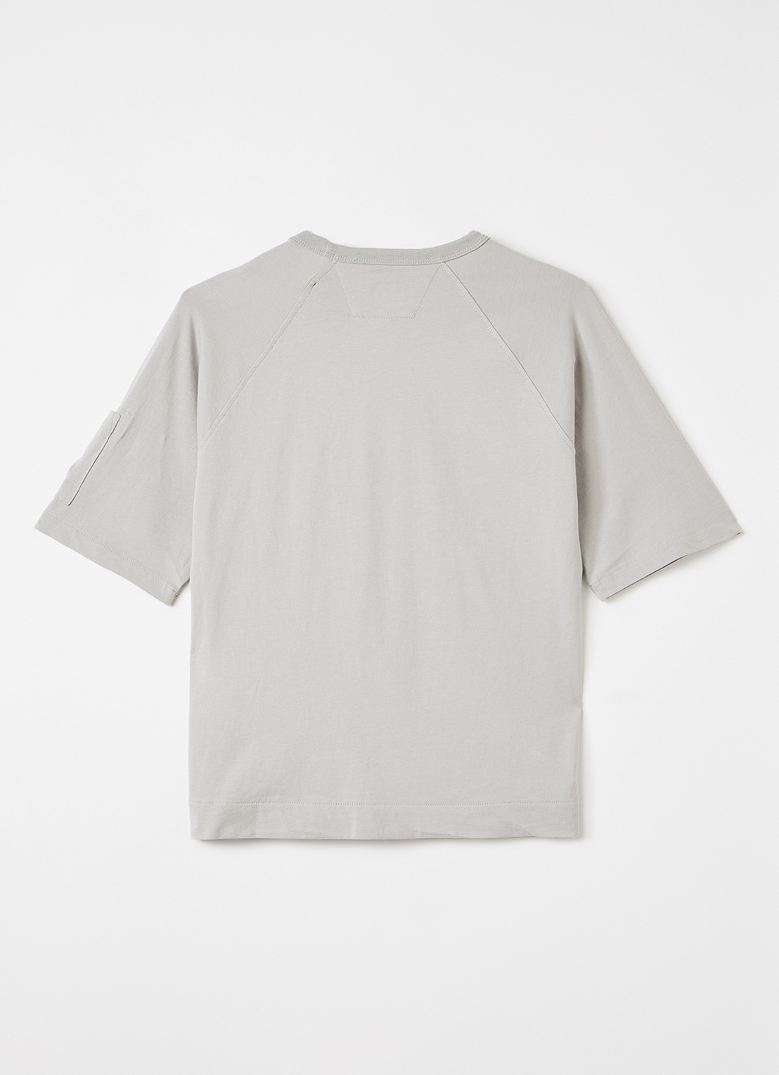 C.P. Company T-shirt met logo - voorkant 2 beige