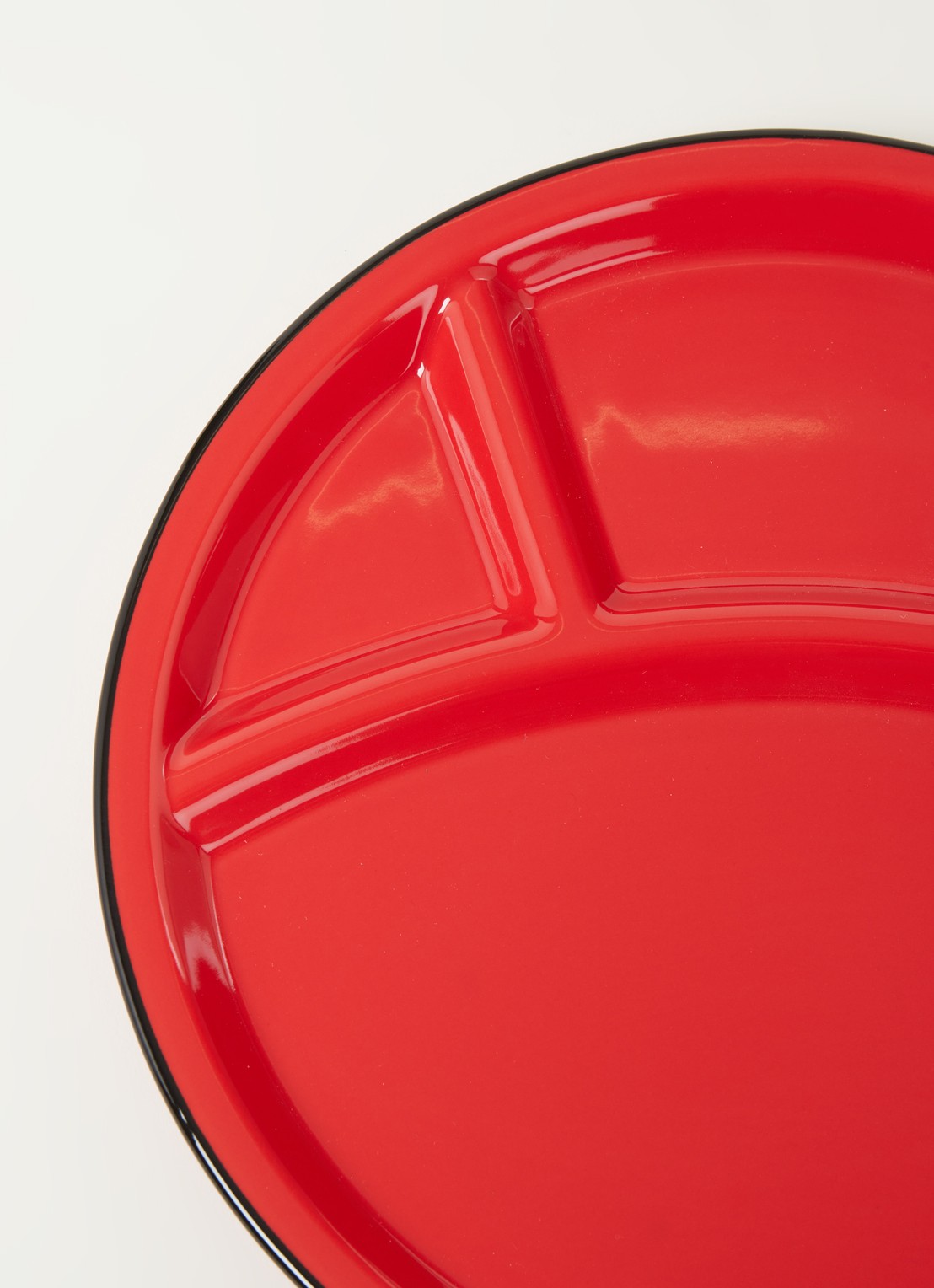Cabanaz Fonduebord 24,5 cm - detail steenrood