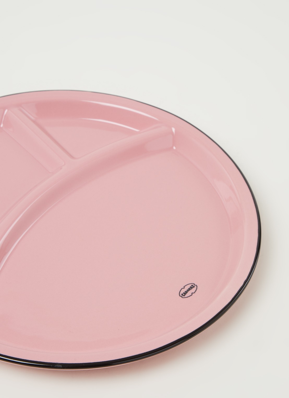 Cabanaz Fonduebord 24 cm - detail oudroze