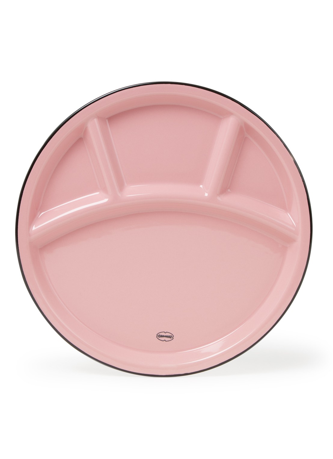 Cabanaz Fonduebord 24 cm - voorkant 2 oudroze