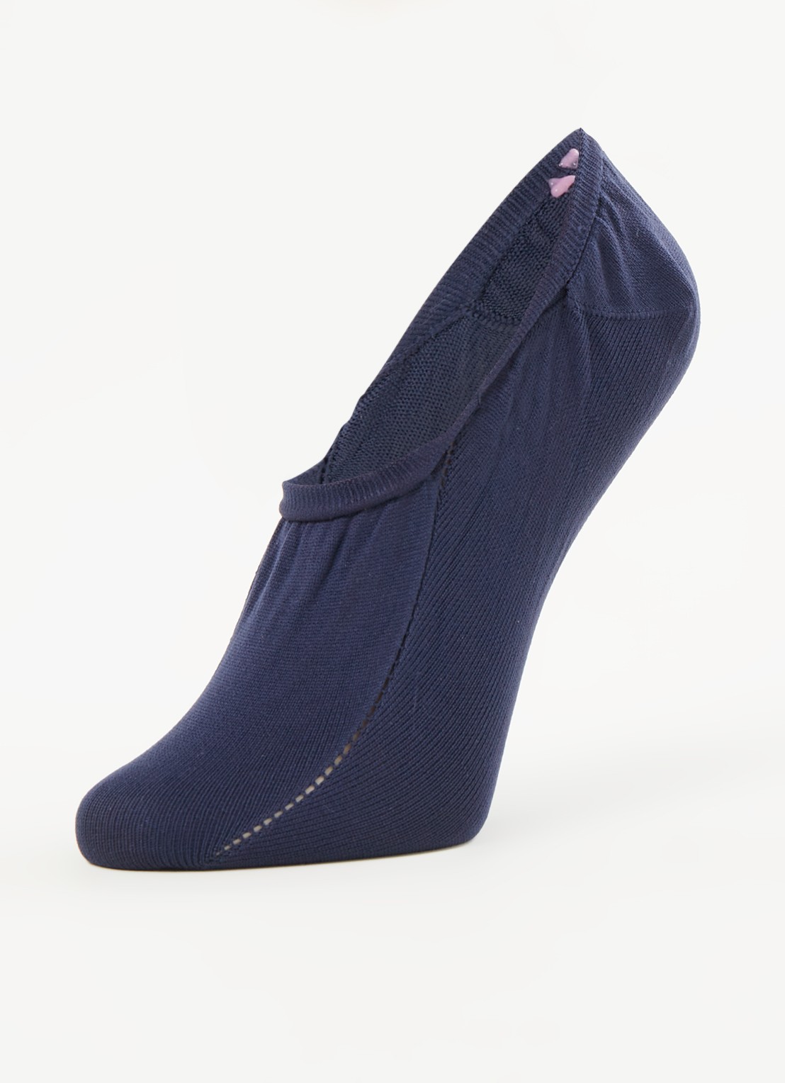 CADA Sneakersokken naadloos in 2-pack - detail 3 blauw