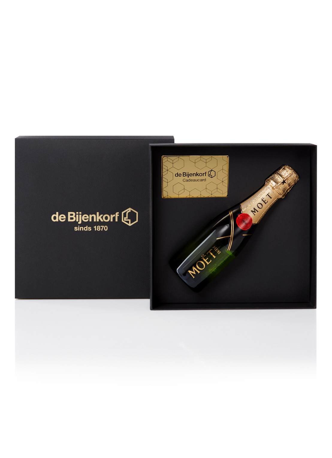 Cadeaupakketten Moët & Chandon Champagne & Gold Cadeaucard - voorkant undefined