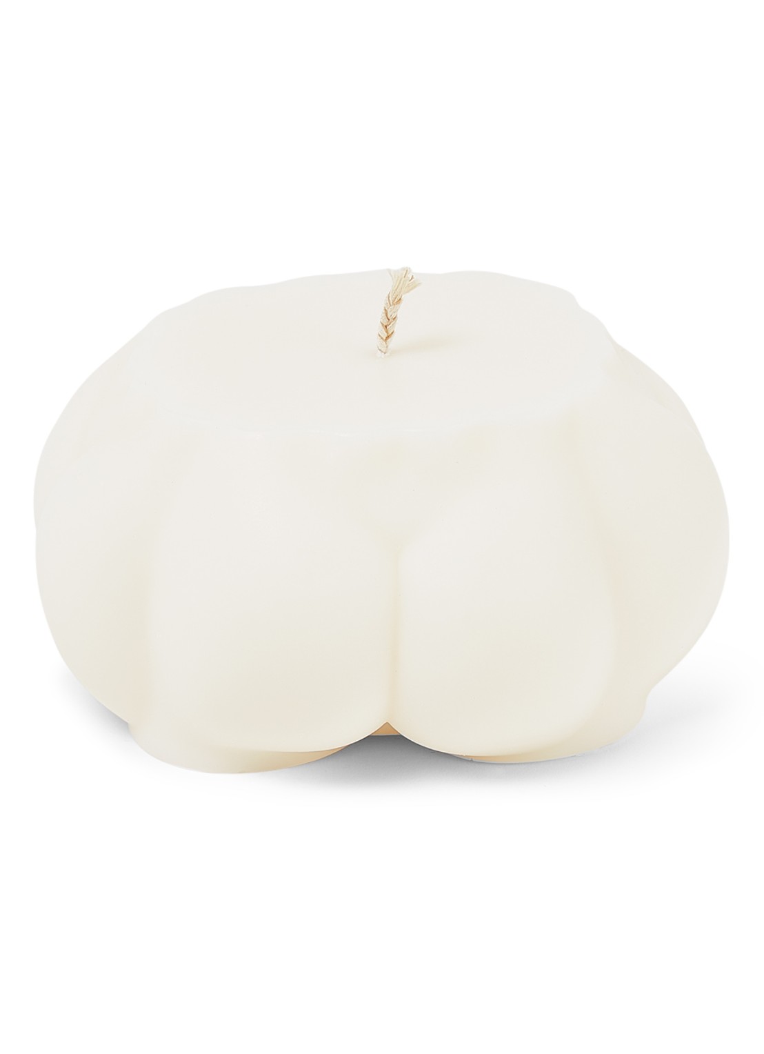 caïa Le Derrières Disc kaars - voorkant gebroken wit