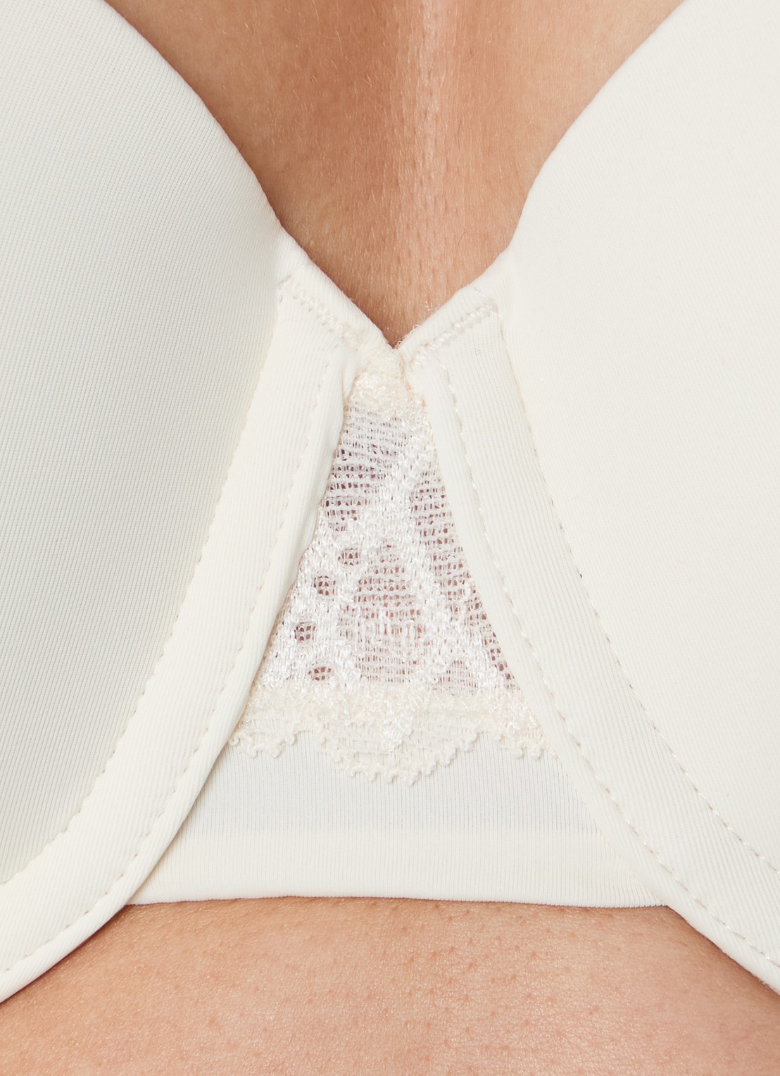 Calvin Klein Balconette BH met details van kant - detail 7 creme