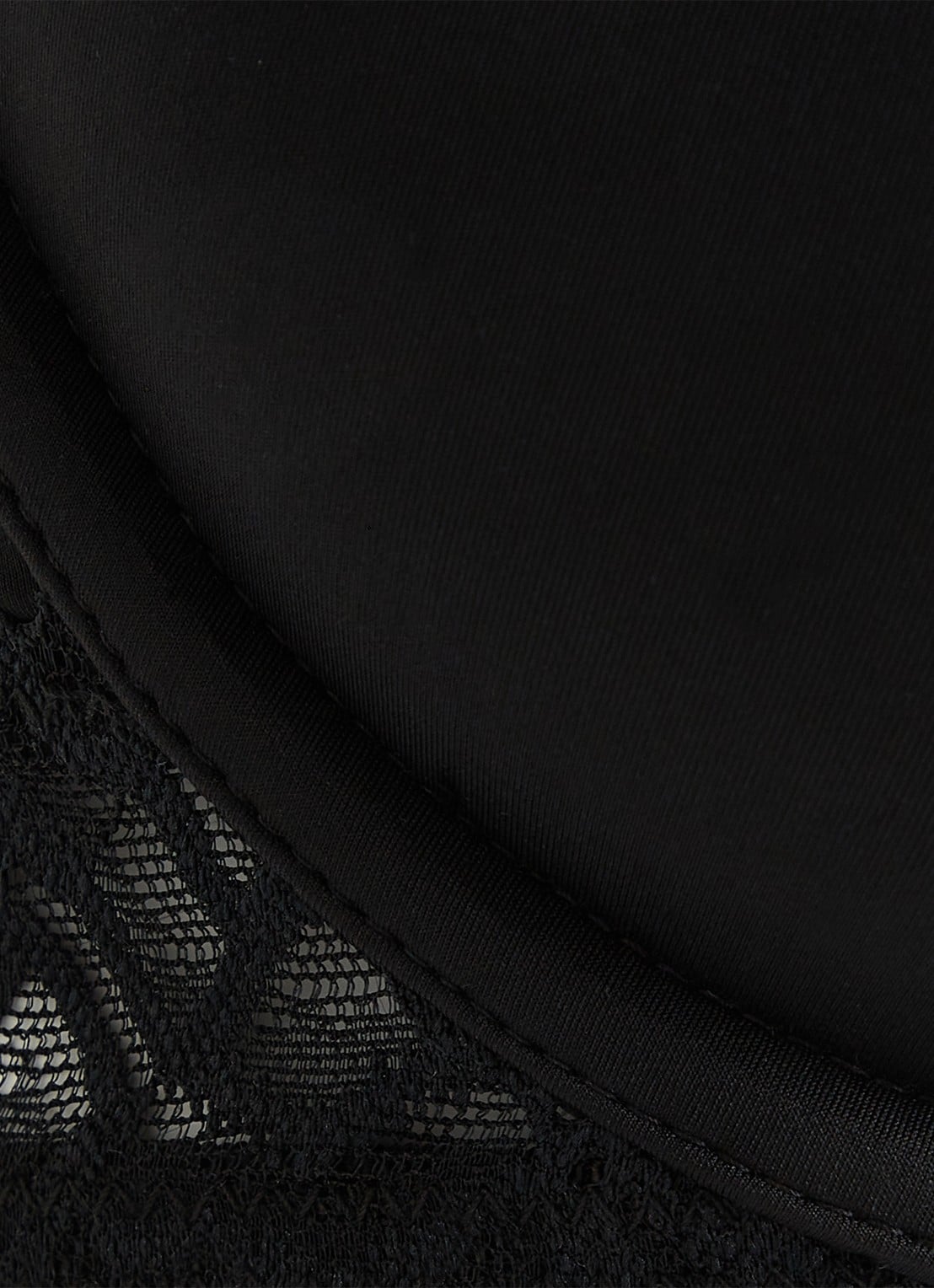 Calvin Klein Balconette BH met details van kant - detail 2 zwart