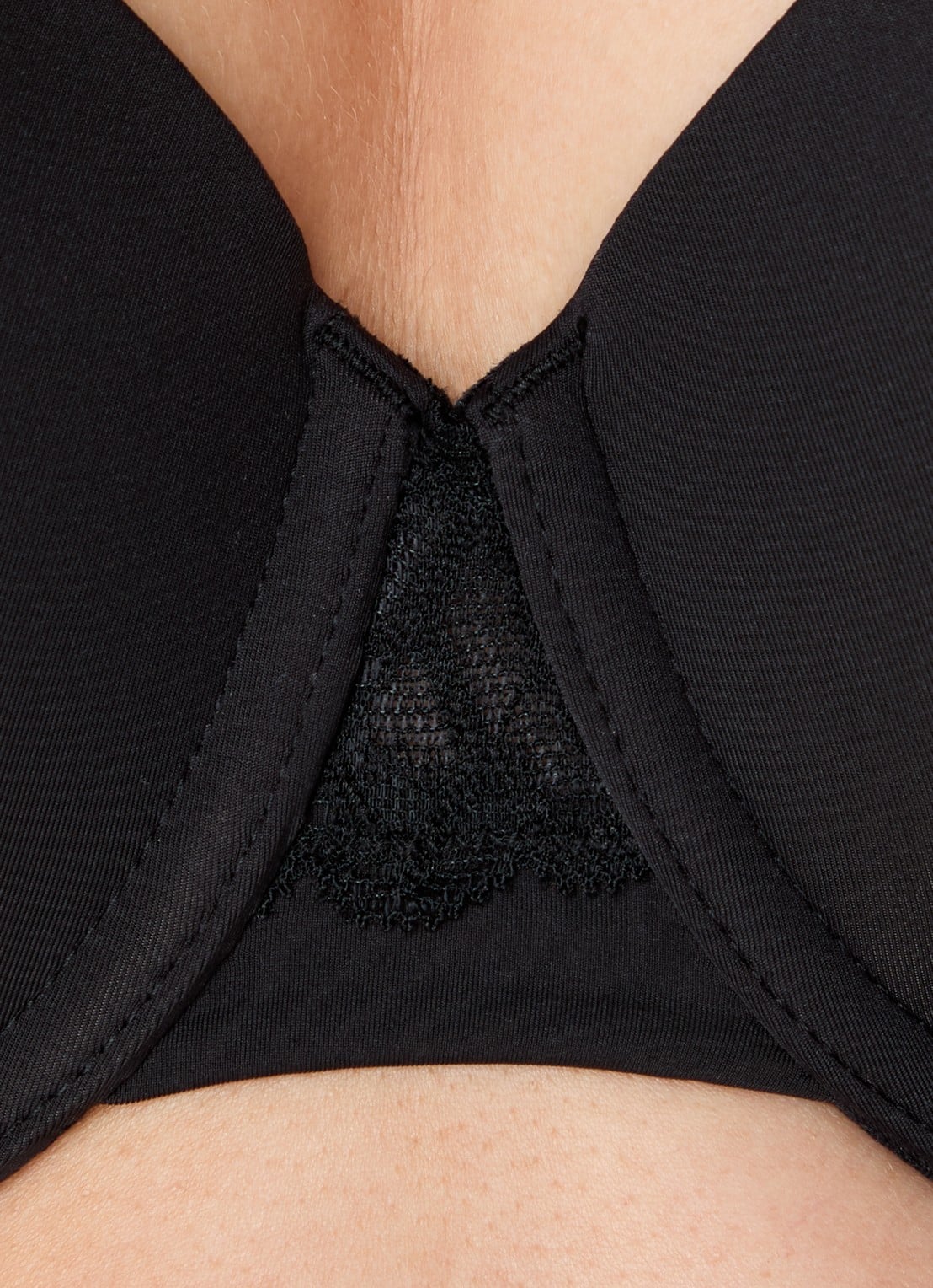 Calvin Klein Balconette BH met details van kant - detail 4 zwart