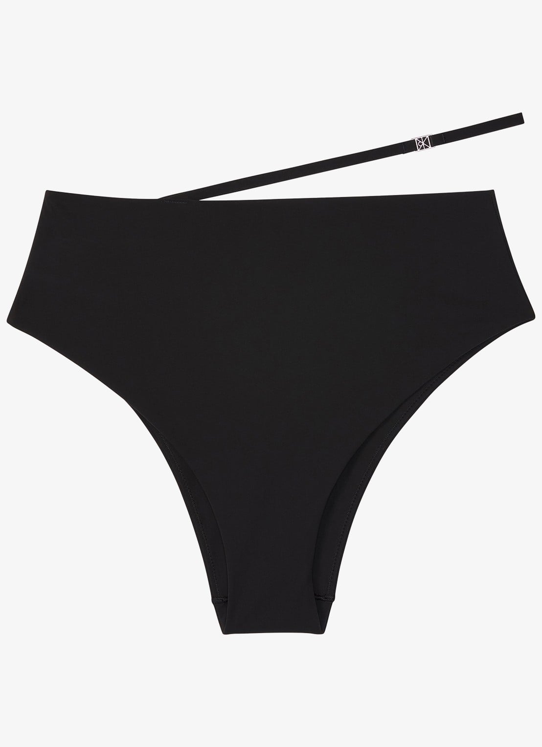 Calvin Klein Bikinislip met logo - voorkant zwart