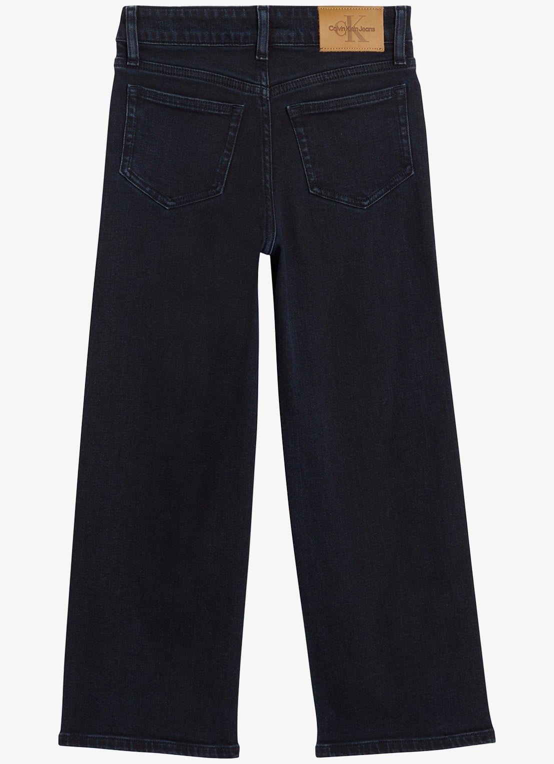 Calvin Klein Black Wash Skater Jeans - achterkant black blue stone wash-1bk /  blauw