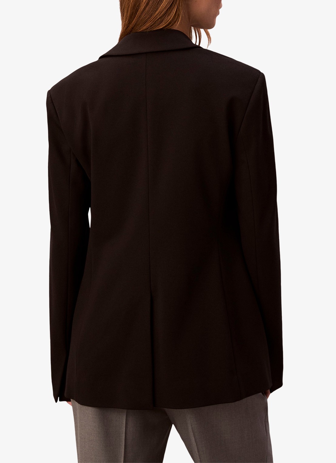 Calvin Klein Blazer met klepzakken - achterkant zwart