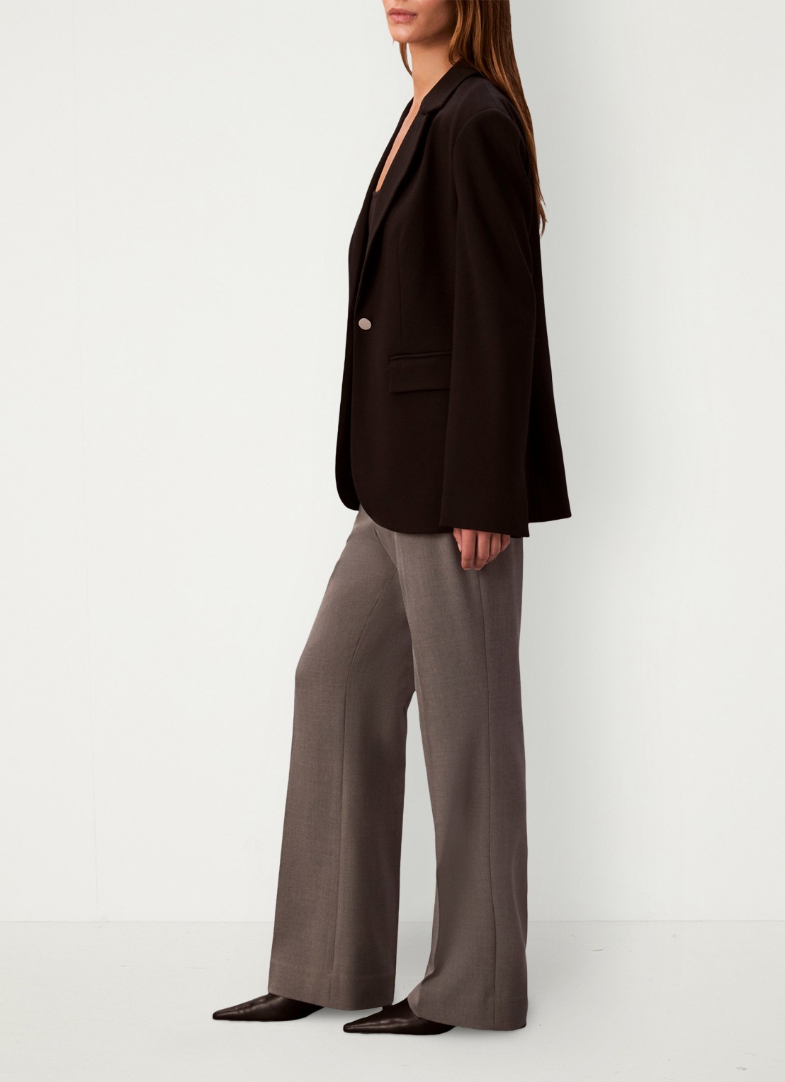 Calvin Klein Blazer met klepzakken - detail 4 zwart