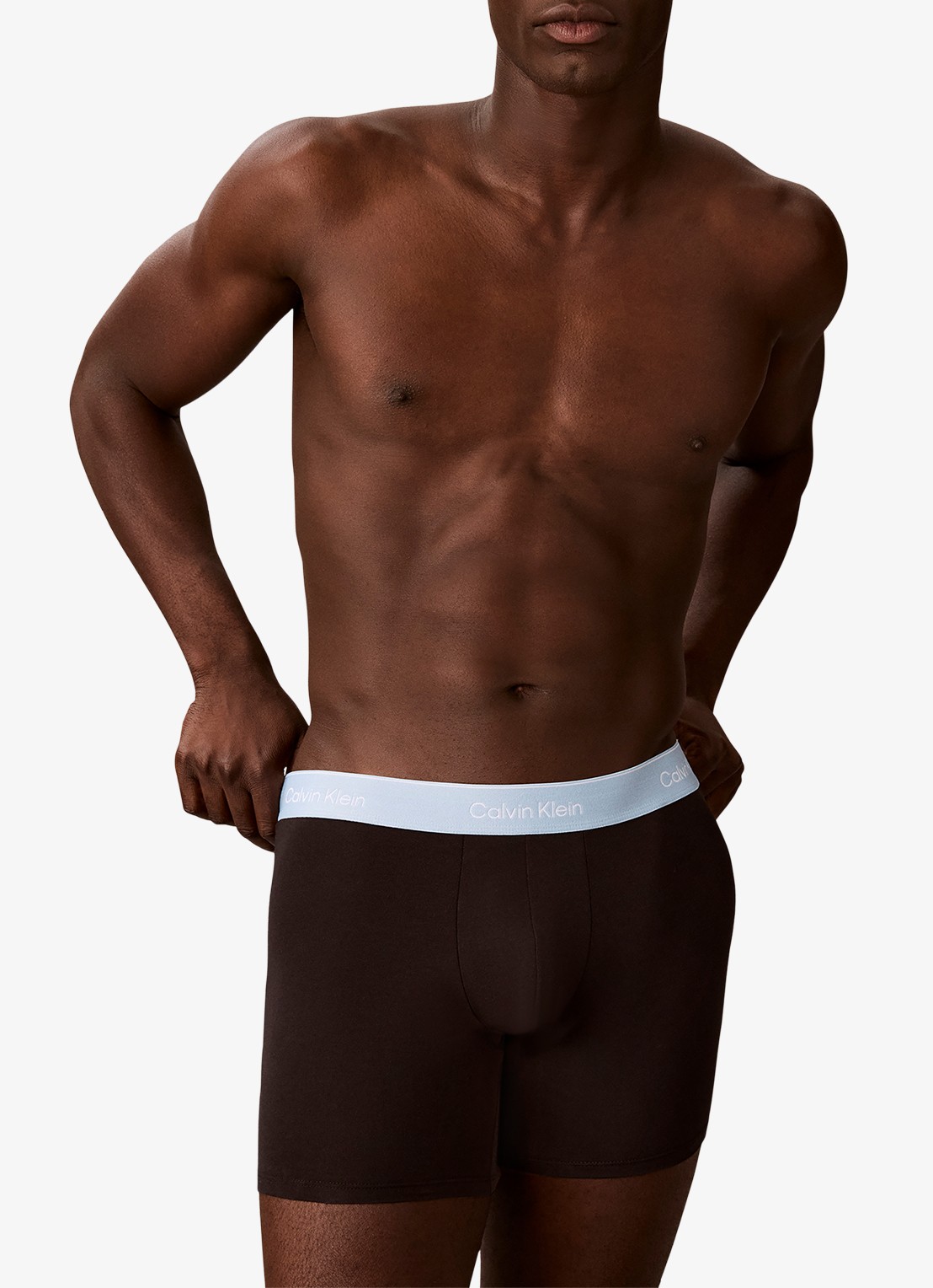Calvin Klein Boxershort met logoband in 3-pack - voorkant 5 rood