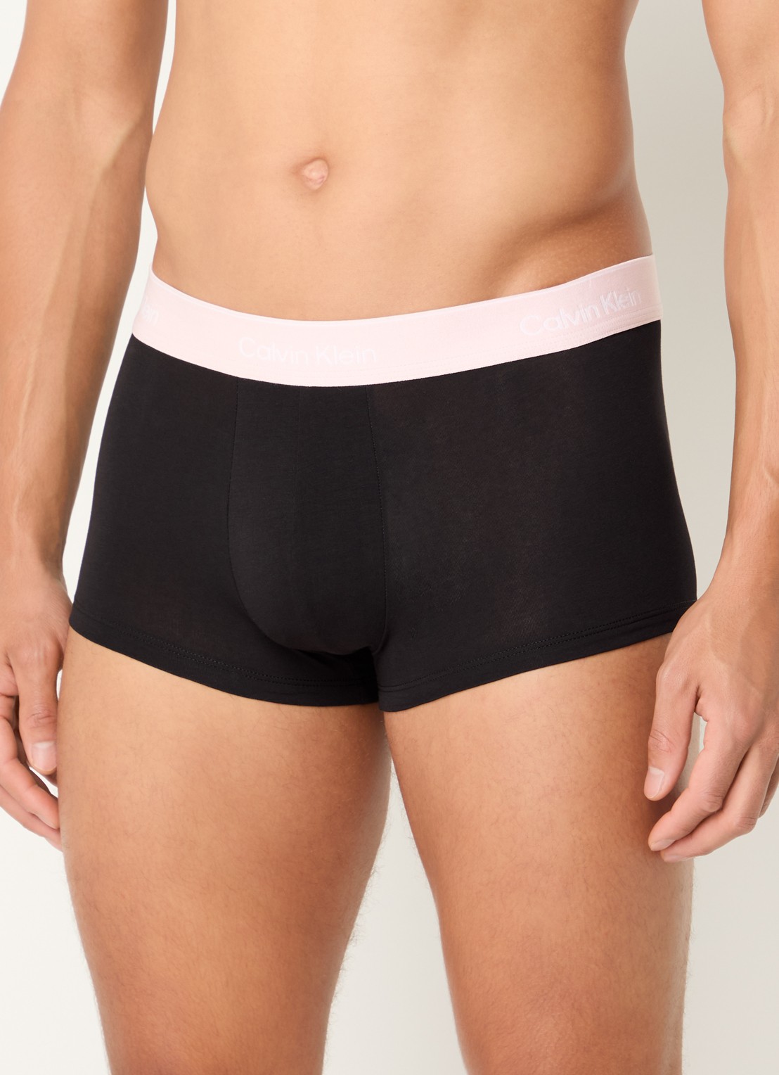 Calvin Klein Boxershorts met logoband in 3-pack - detail 4 zwart