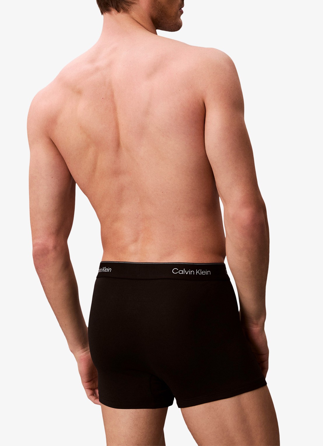 Calvin Klein Boxershorts met logoband in 3-pack - achterkant groen