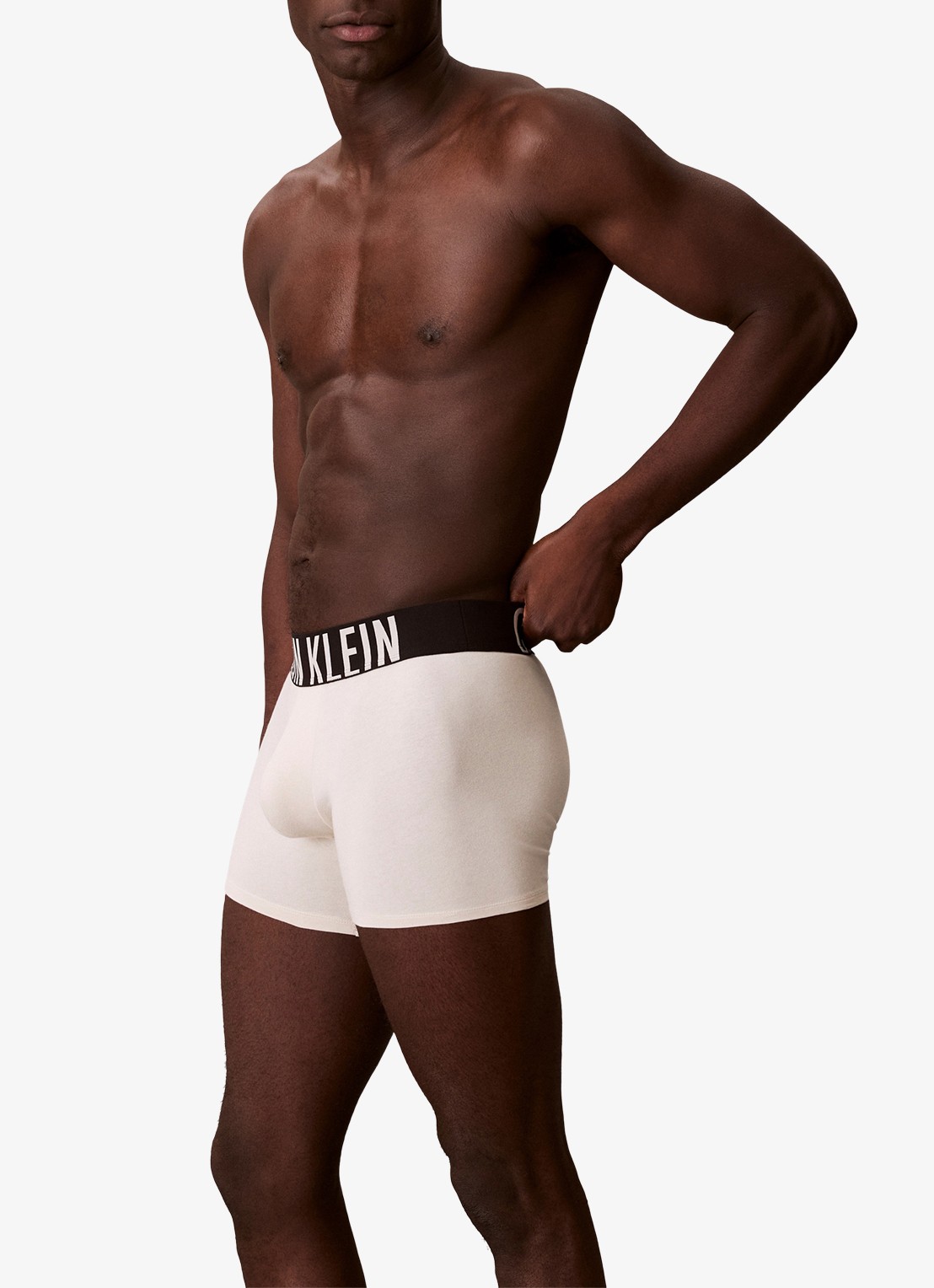 Calvin Klein Boxershorts met logoband in 3-pack - detail 2 donkerblauw