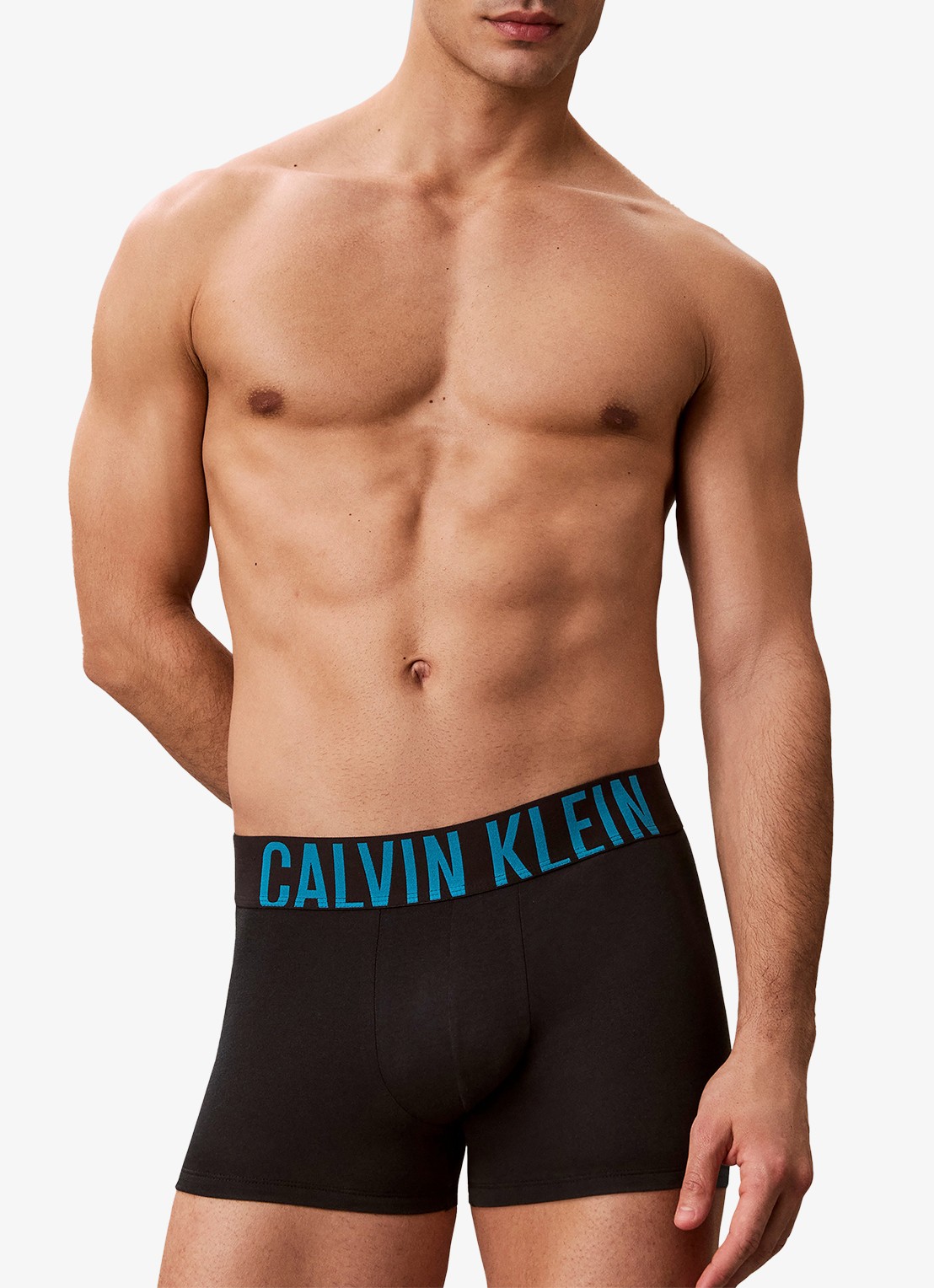 Calvin Klein Boxershorts met logoband in 3-pack - detail 5 zwart