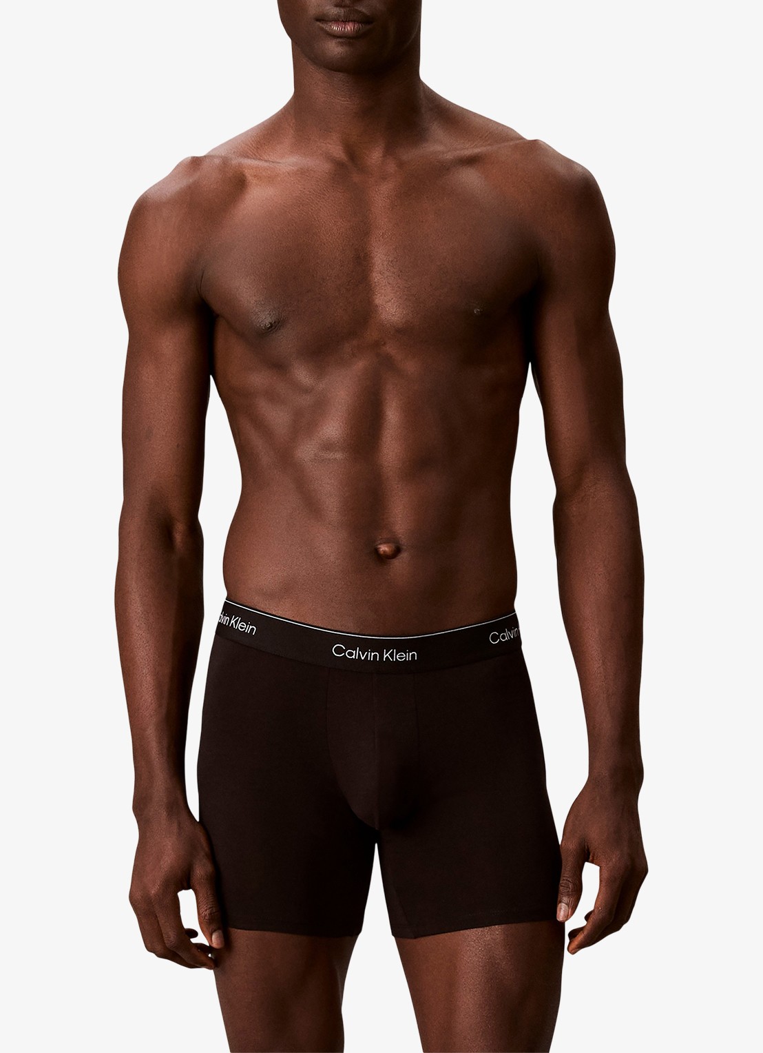Calvin Klein Boxershorts met logoband in 3-pack - detail 2 zwart