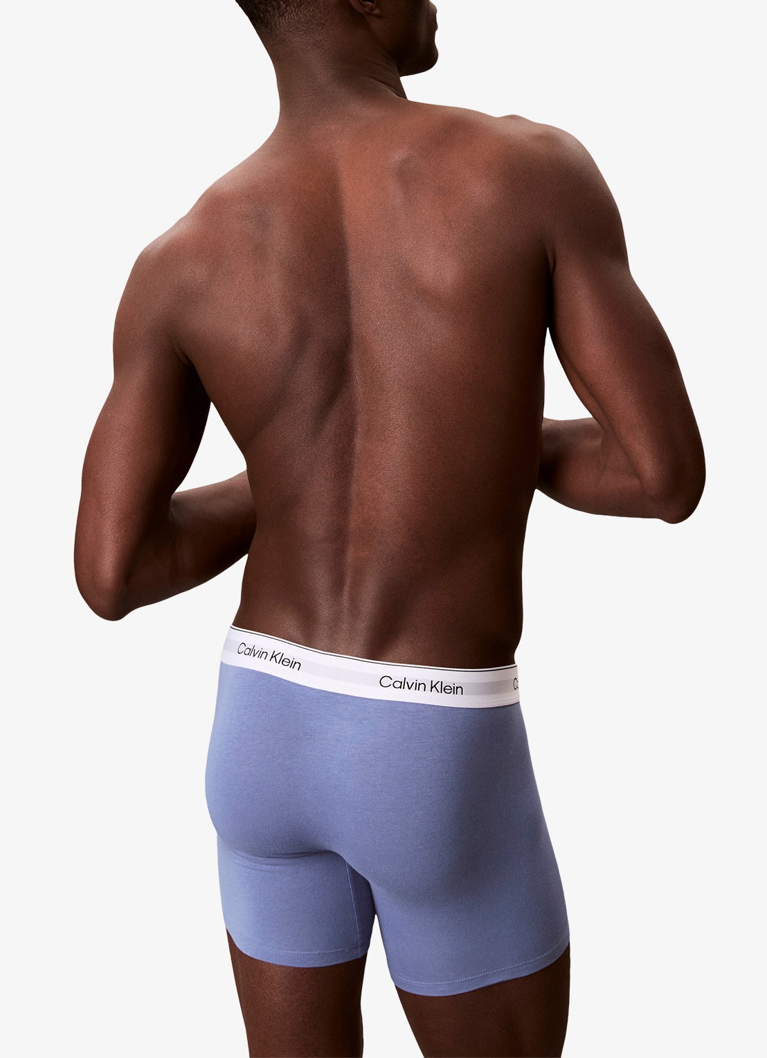 Calvin Klein Boxershorts met logoband in 3-pack - achterkant 4 wit