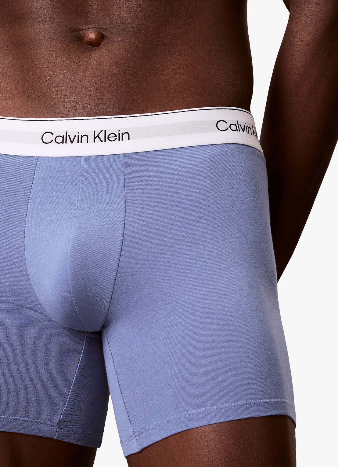 Calvin Klein Boxershorts met logoband in 3-pack - detail 2 wit