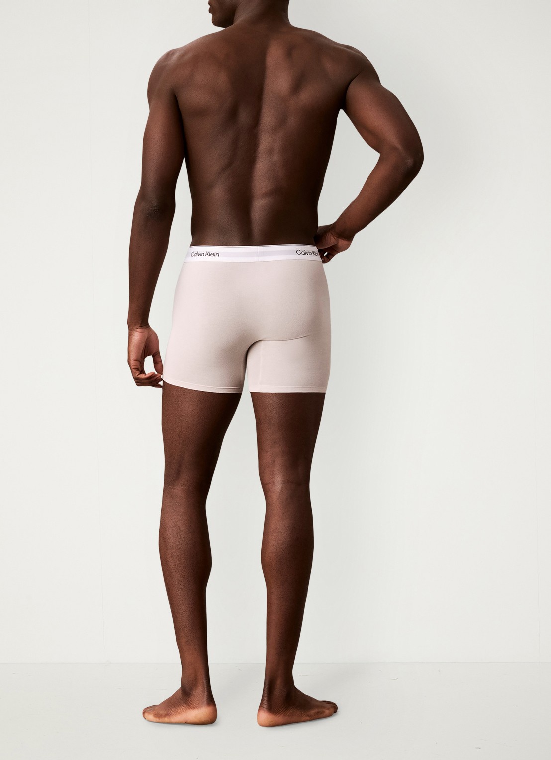 Calvin Klein Boxershorts met logoband in 3-pack - achterkant 6 groen