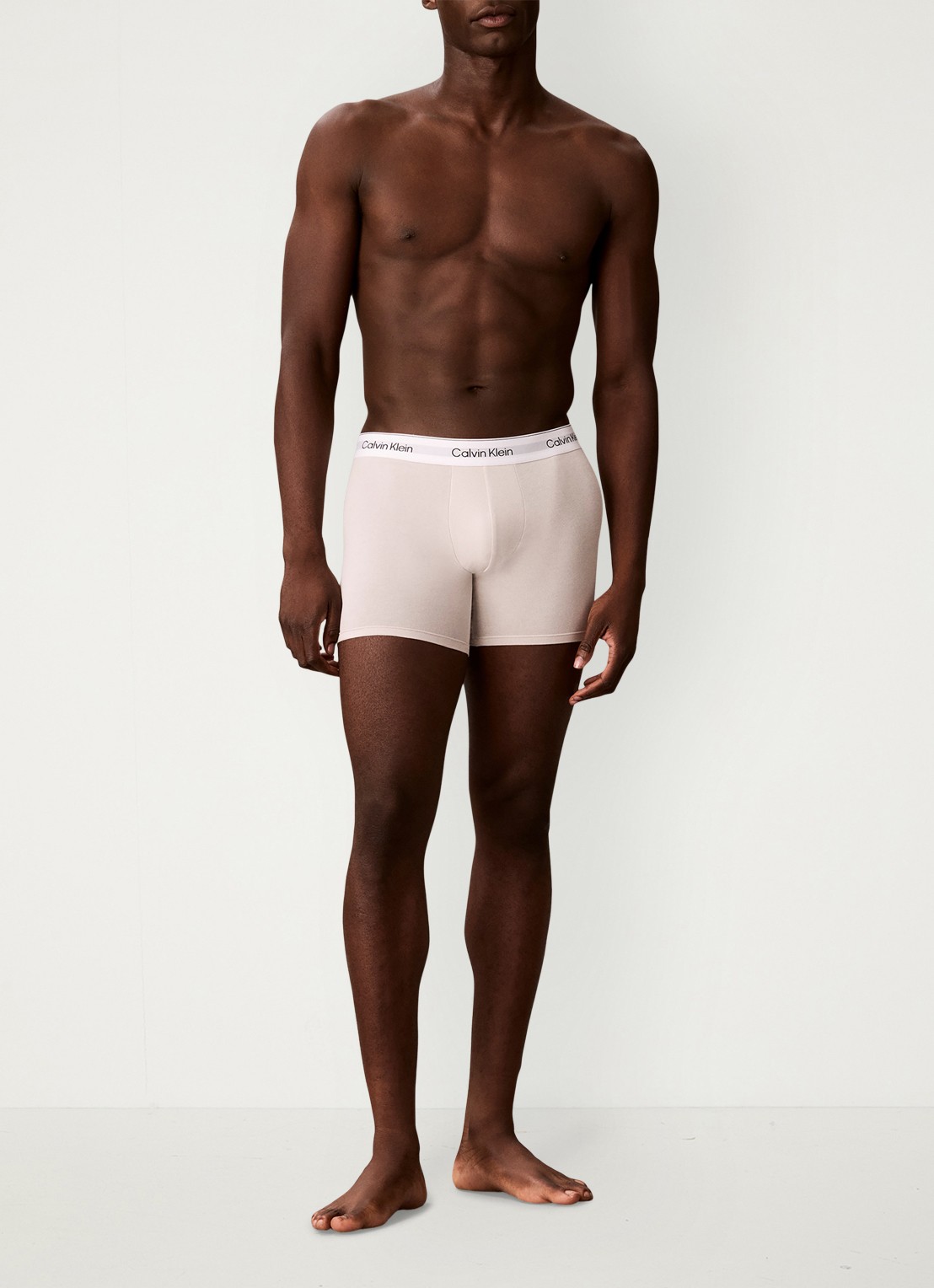 Calvin Klein Boxershorts met logoband in 3-pack - voorkant 5 groen