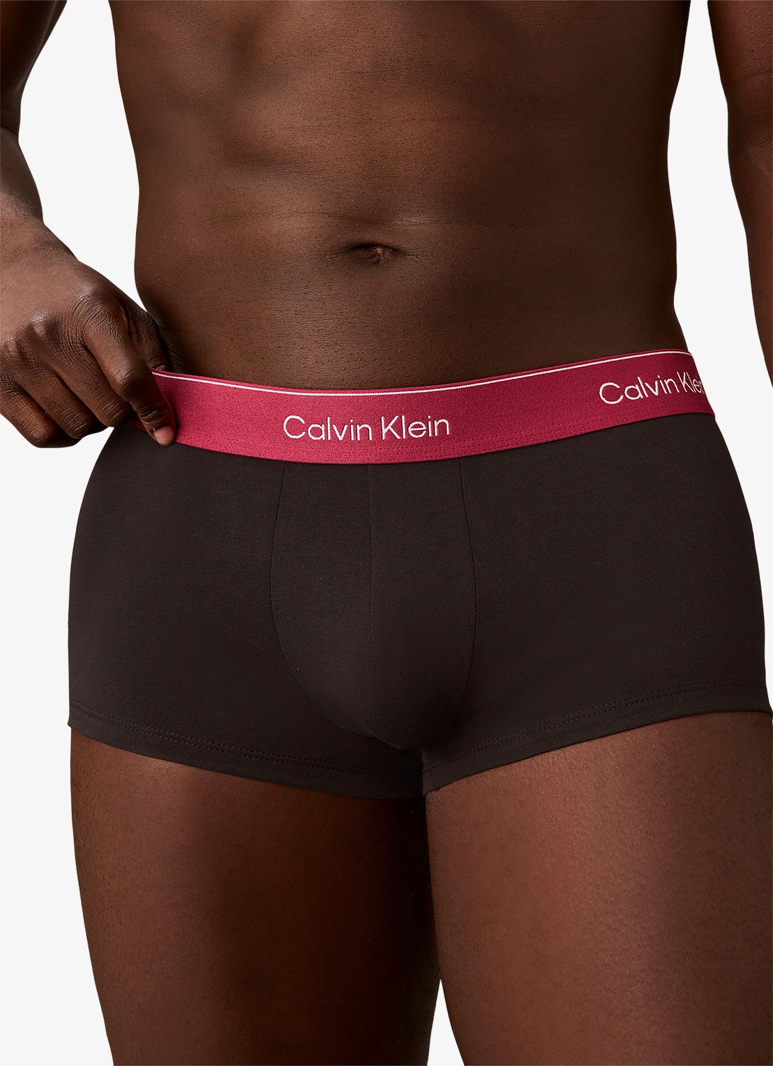 Calvin Klein Boxershorts met logoband in 3-pack - detail 3 blauw