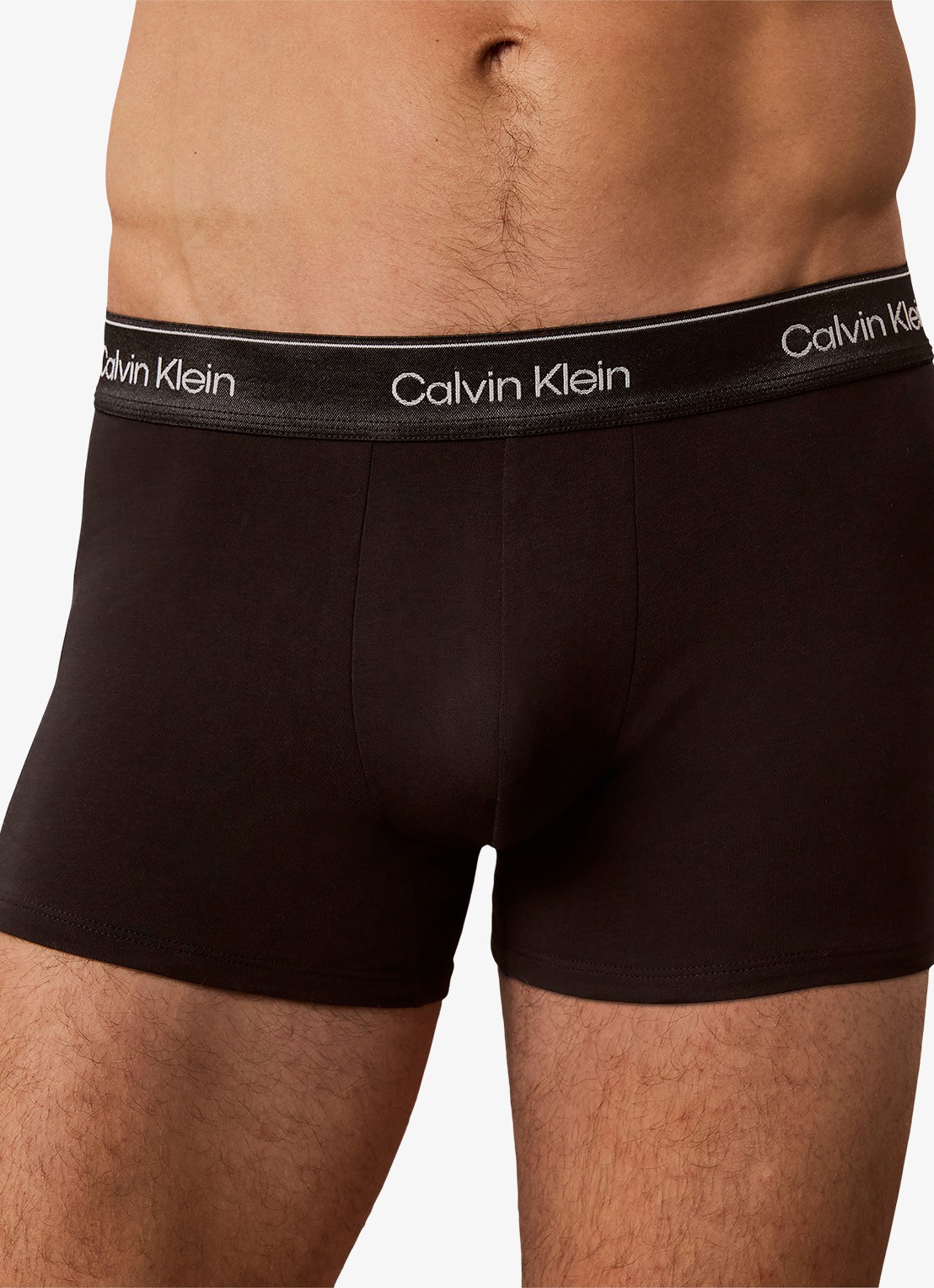 Calvin Klein Boxershorts met logoband in 3-pack - detail 4 rood