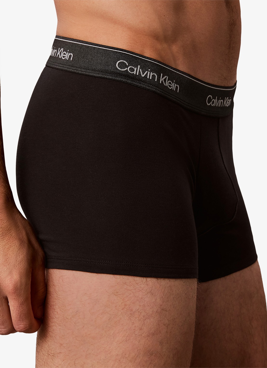 Calvin Klein Boxershorts met logoband in 3-pack - detail 5 rood