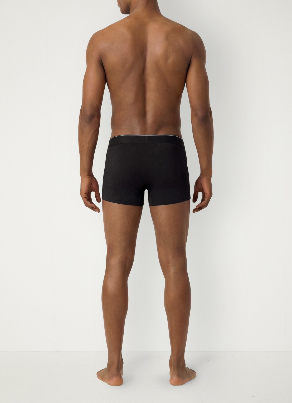 Calvin Klein Boxershorts met logoband in 3-pack - achterkant zwart