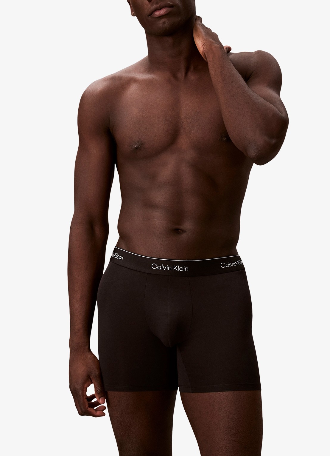 Calvin Klein Boxershorts met logoband in 5-pack - detail 2 blauw