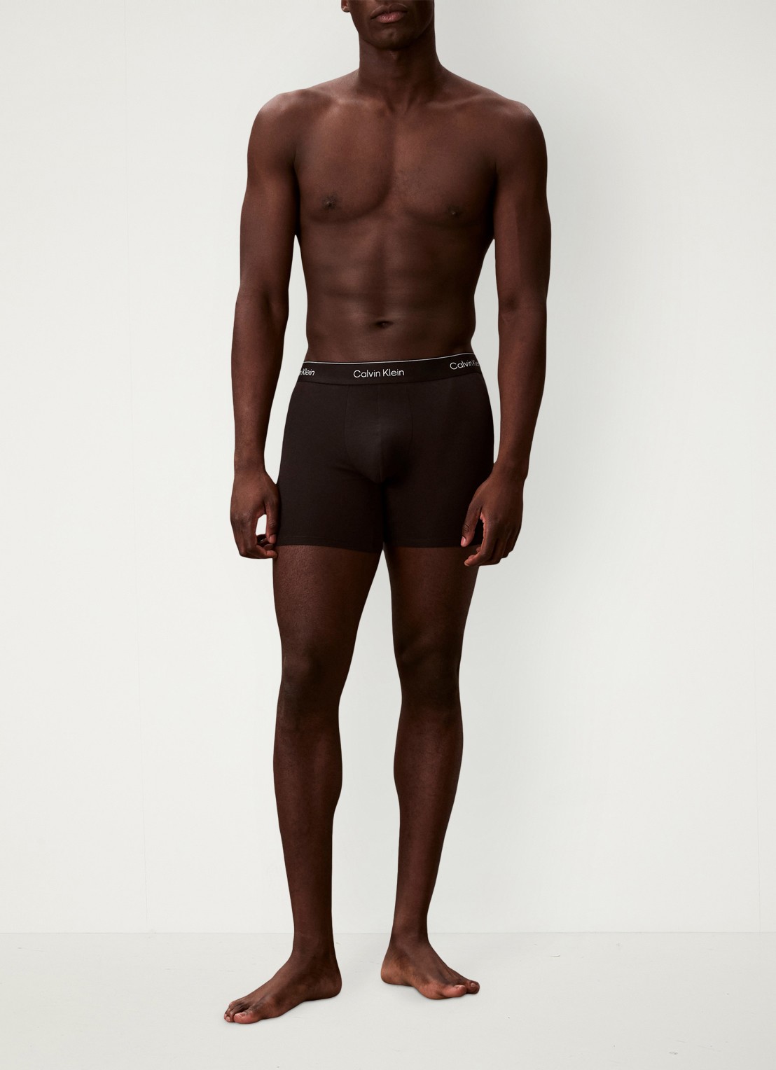 Calvin Klein Boxershorts met logoband in 5-pack - voorkant 5 blauw