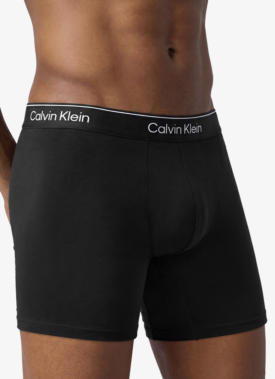 Calvin Klein Boxershorts met logoband in 5-pack - detail 4 paars