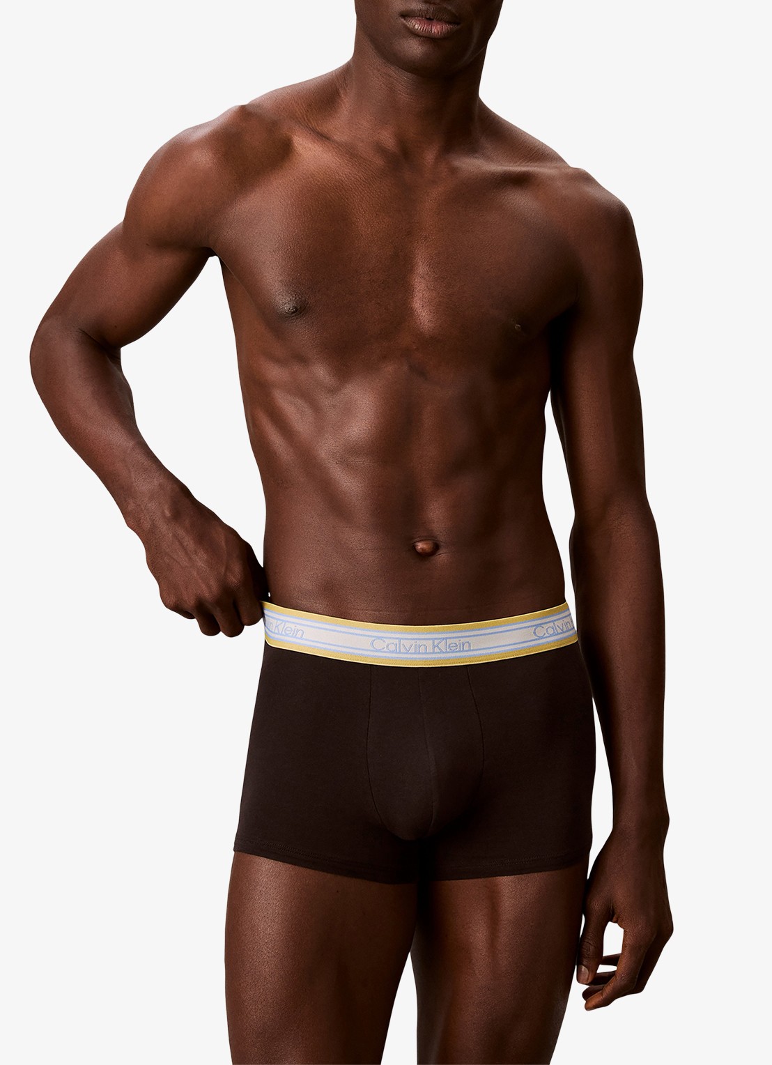 Calvin Klein Boxerslips met logoband in 3-pack - detail 4 beige
