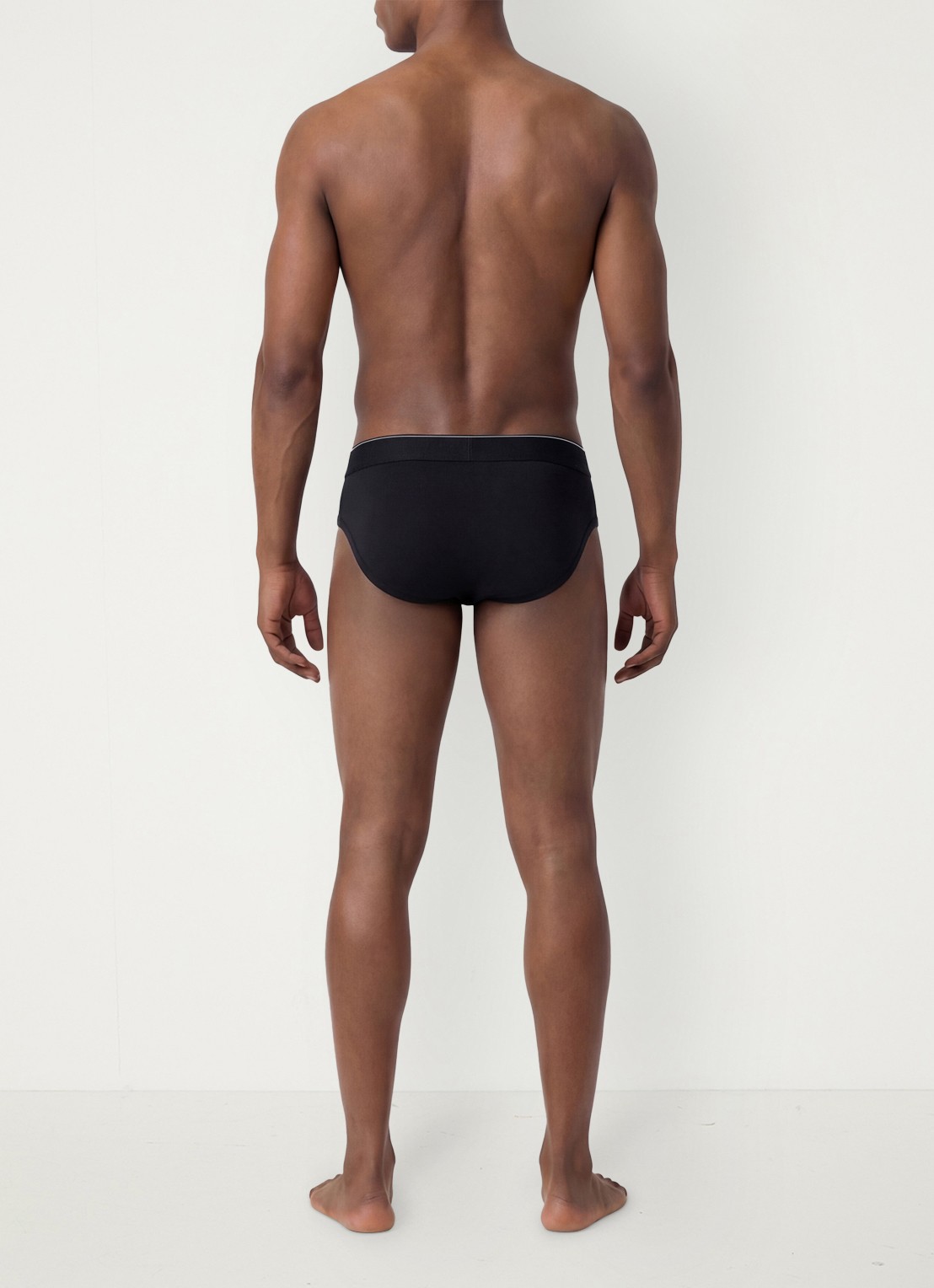 Calvin Klein Boxerslips met logoband in 3-pack - achterkant zwart