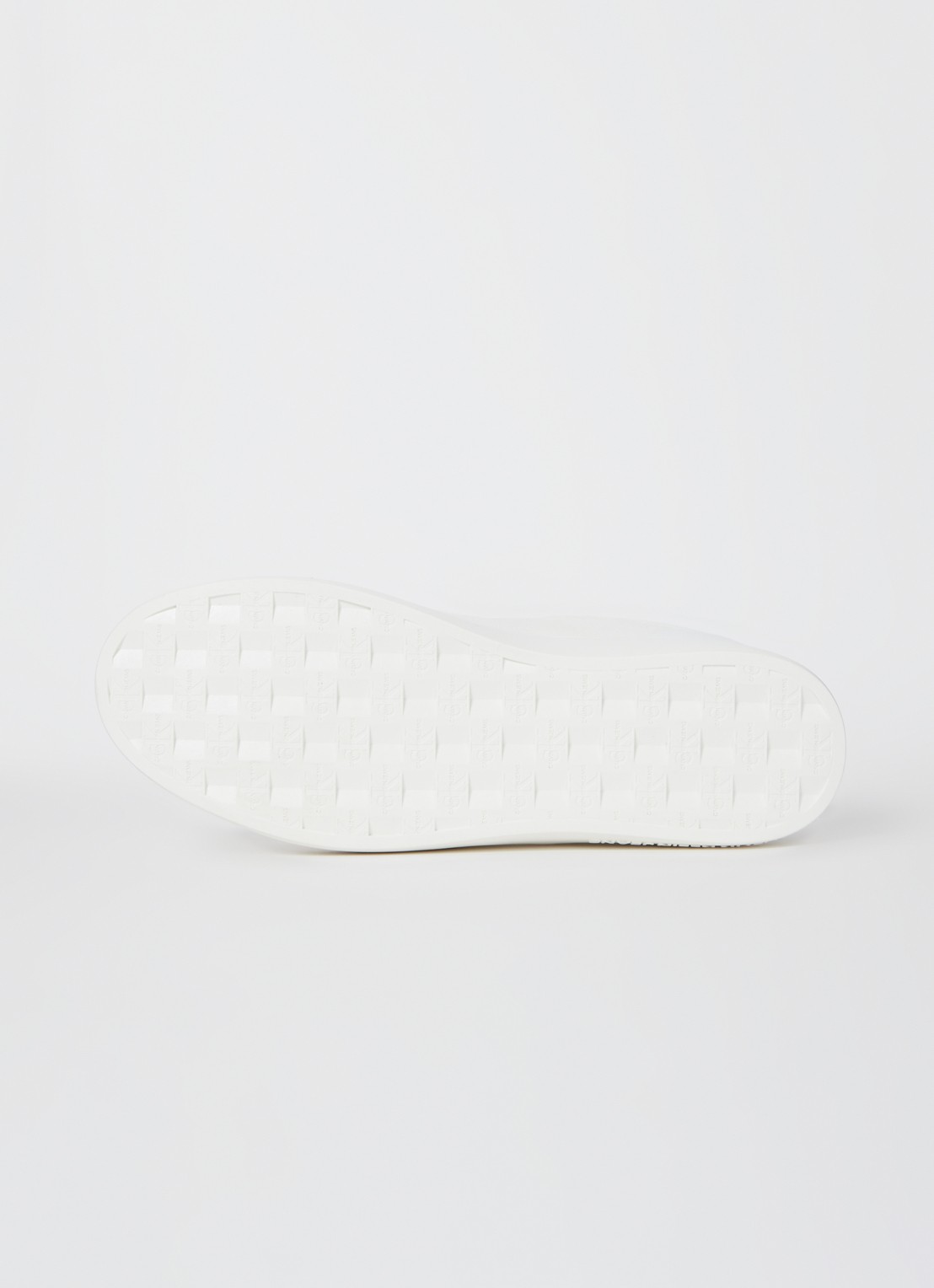 Calvin Klein Classic Cupsole sneaker van canvas - detail 3 wit