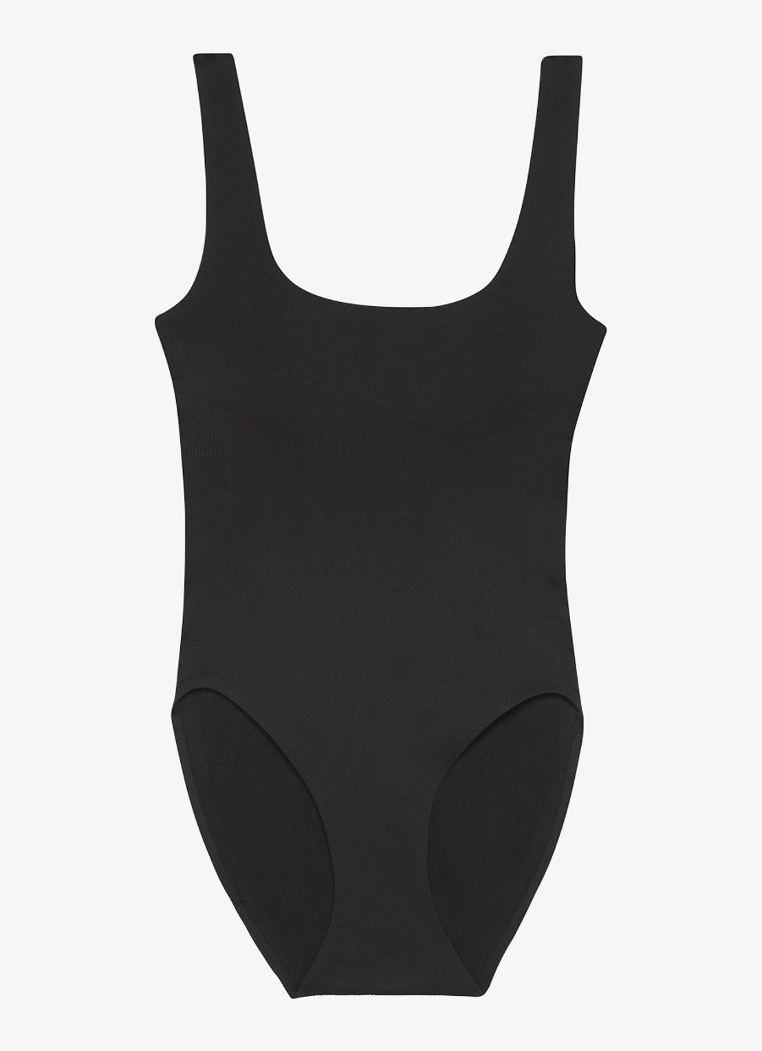 Calvin Klein Corrigerende body met rib structuur - detail 3 zwart
