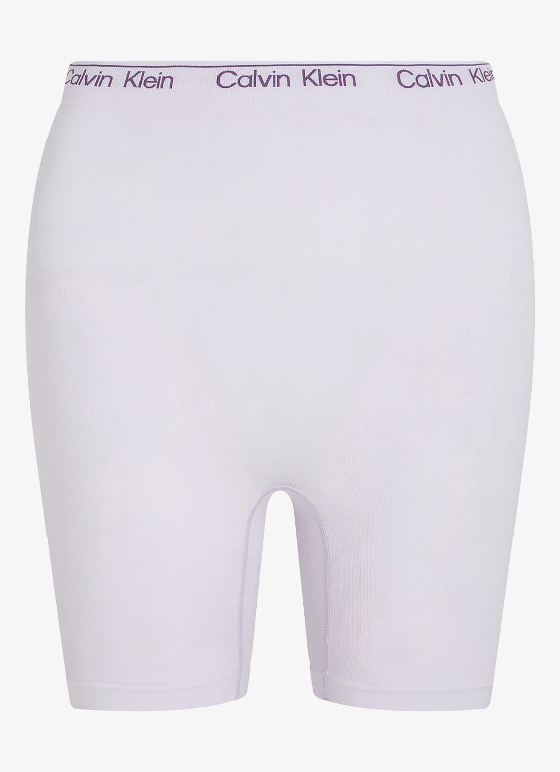 Calvin Klein Corrigerende short met logoband - voorkant 2 lila