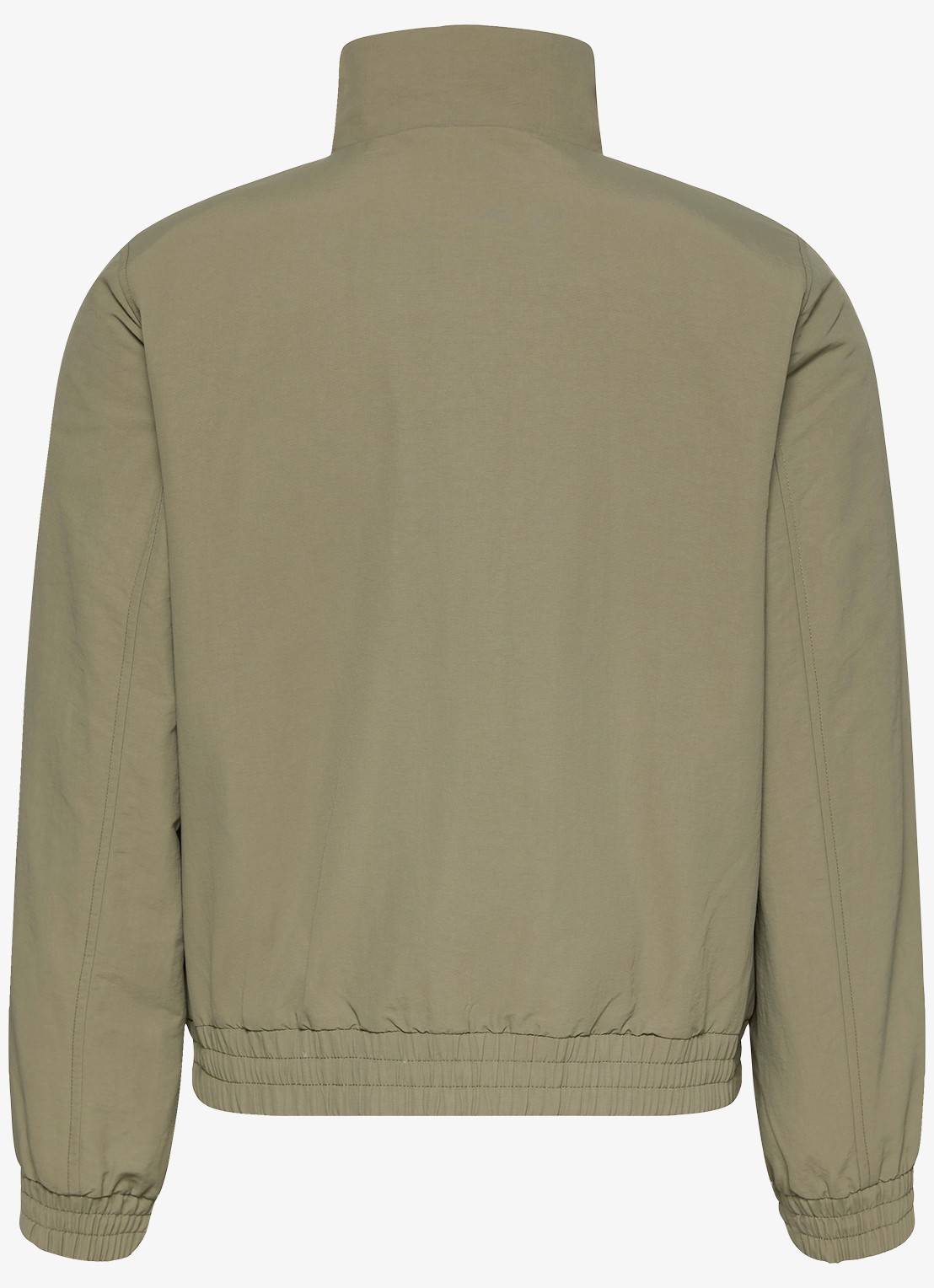 Calvin Klein Gewatteerd jack met logo - achterkant 2 dusty olive-ldy /  groen