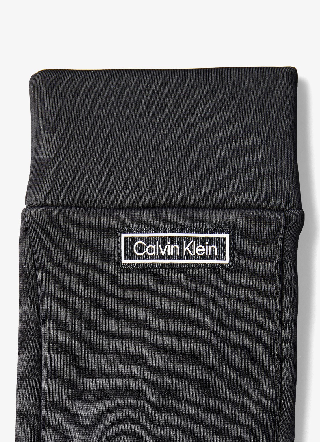 Calvin Klein Handschoenen met logo - detail 3 zwart