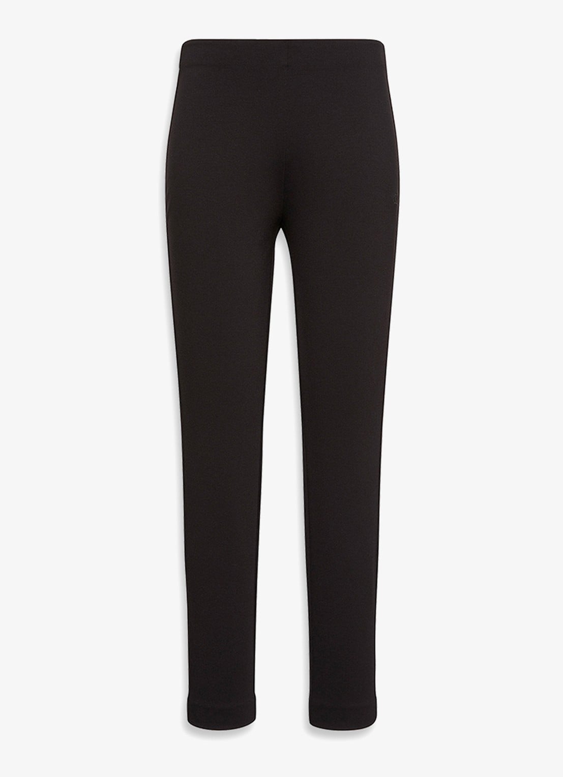 Calvin Klein High waist legging met paspelzak - voorkant zwart