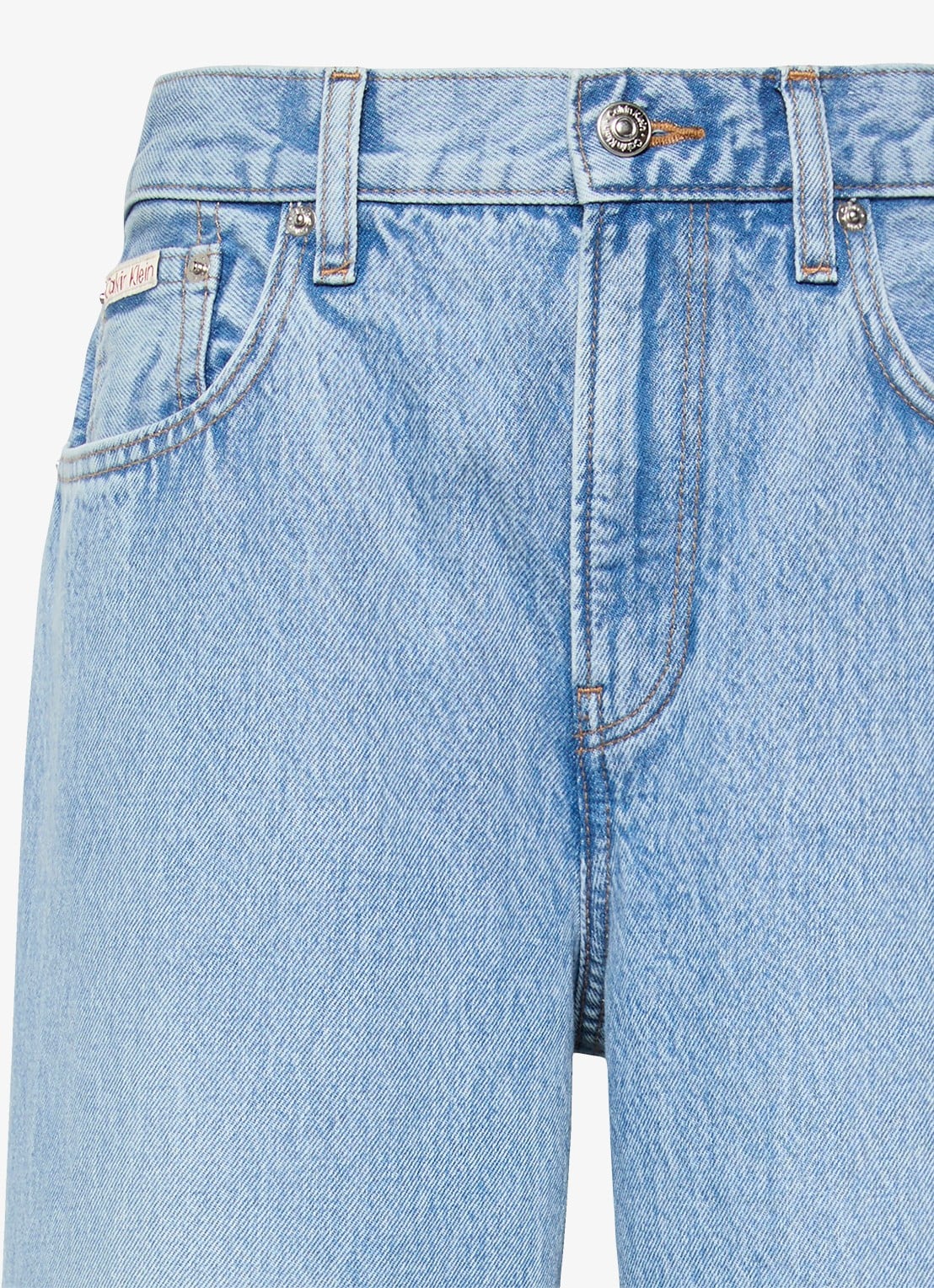 Calvin Klein High waist wide leg jeans - detail 2 sage stone-rjk
