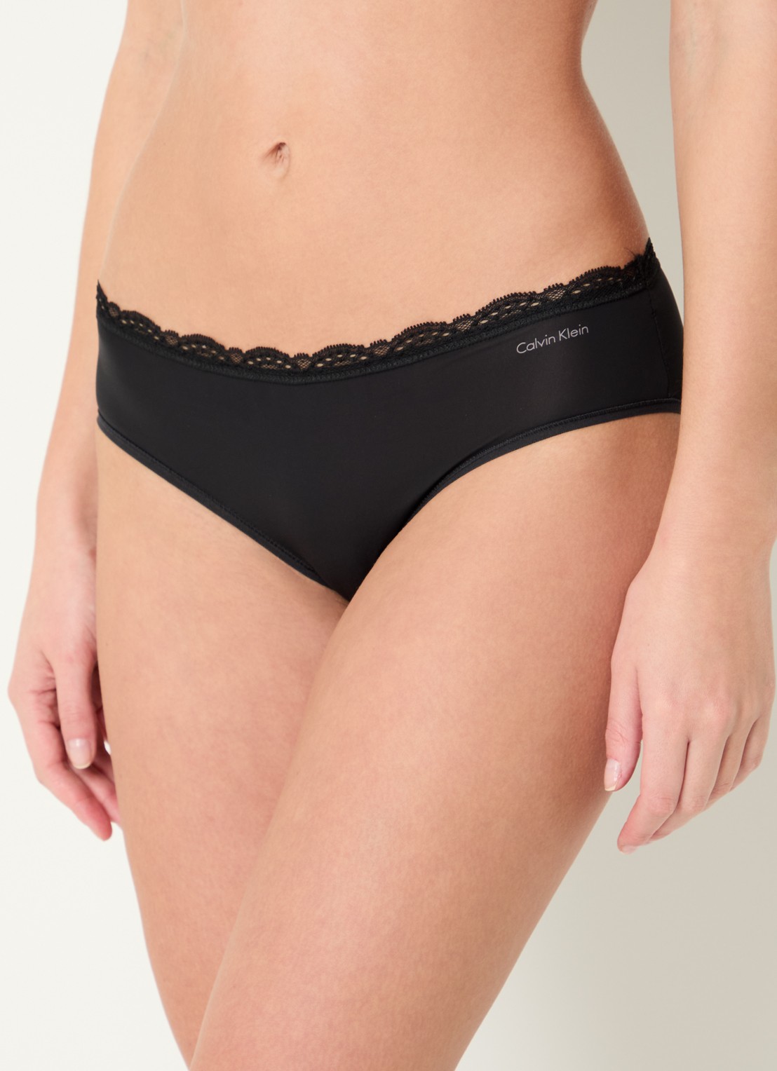 Calvin Klein Hipster met logo - detail 3 zwart