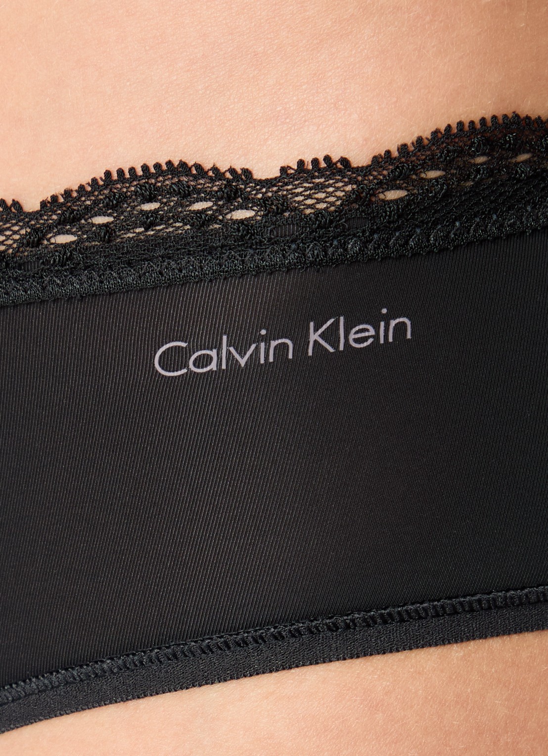 Calvin Klein Hipster met logo - detail 4 zwart