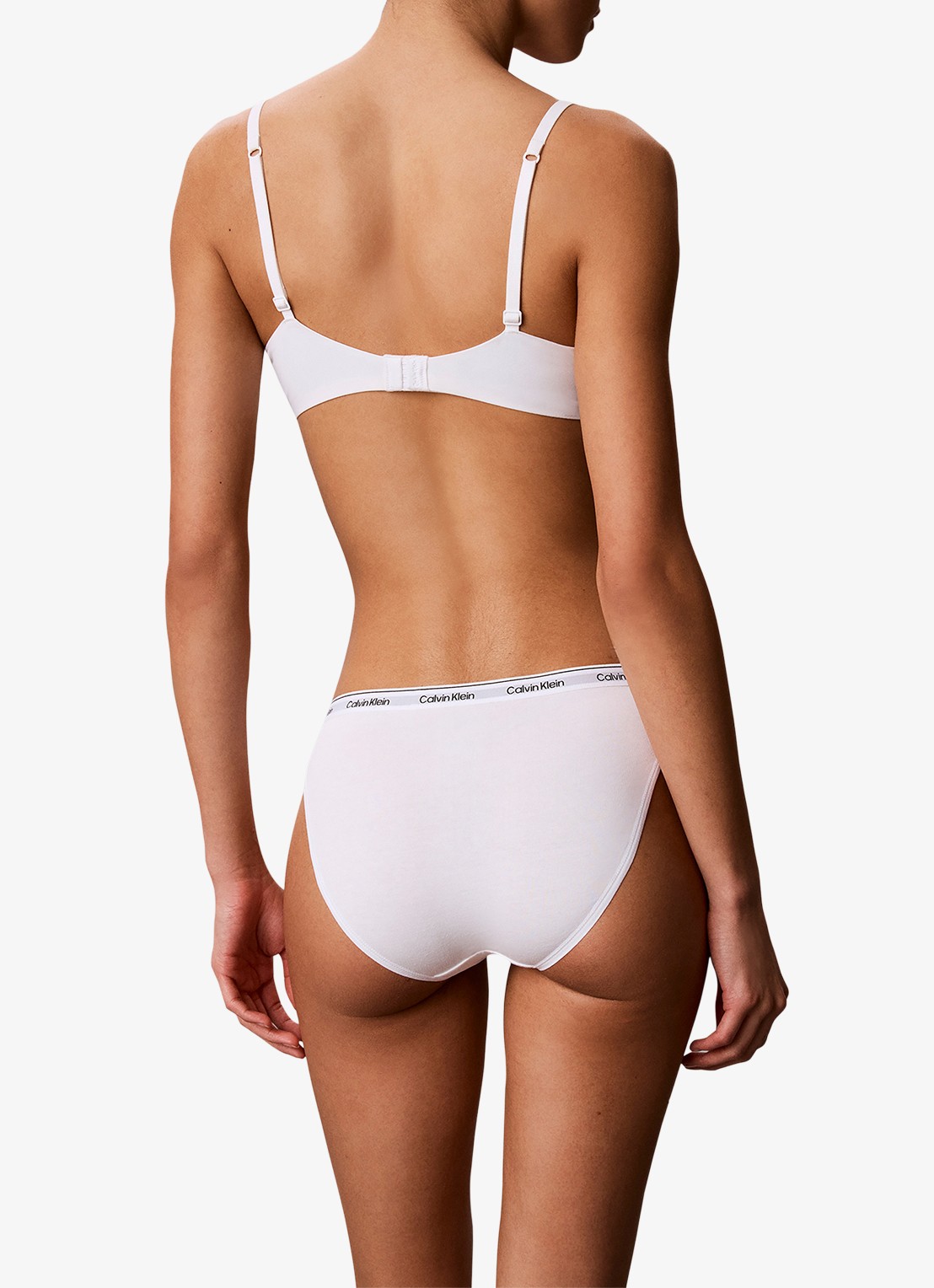 Calvin Klein Hipster met logoband in 3-pack - achterkant 5 zwart